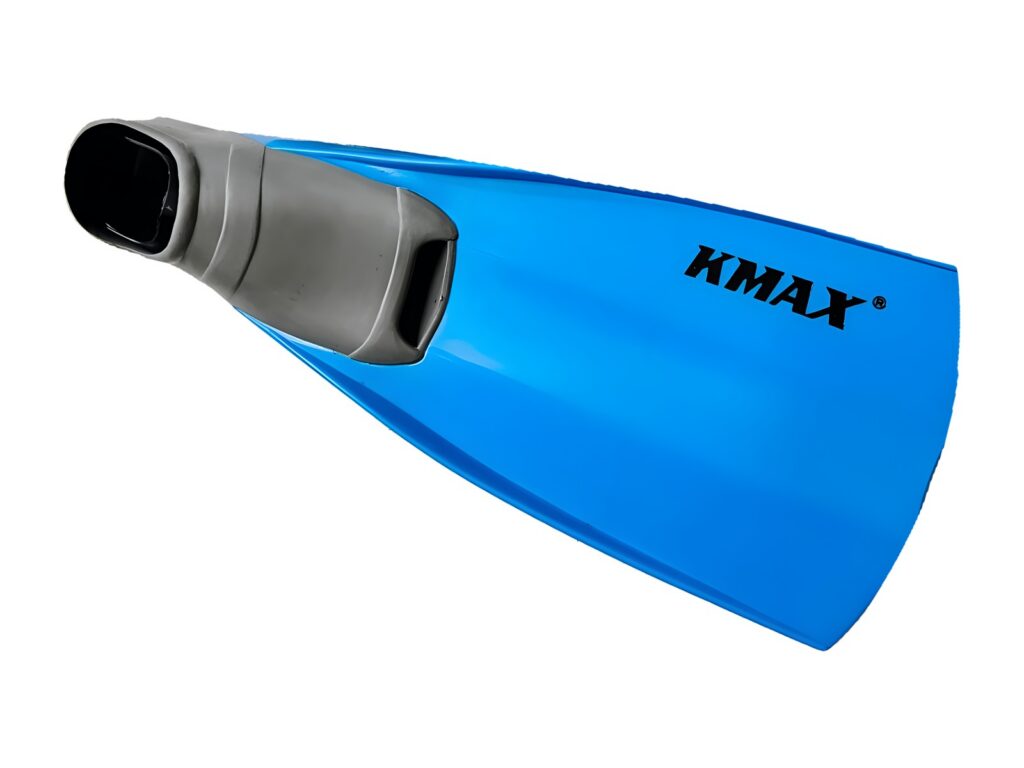 Blue KMAX diving fins
