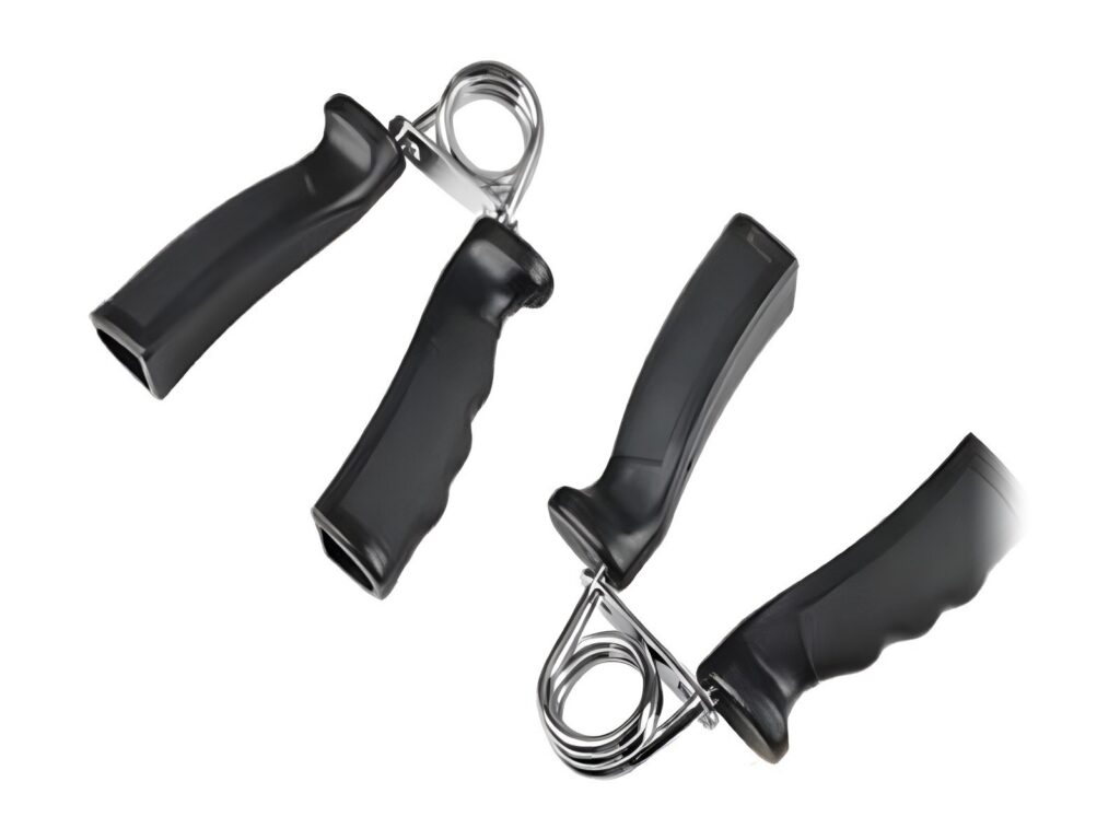 Black hand grips