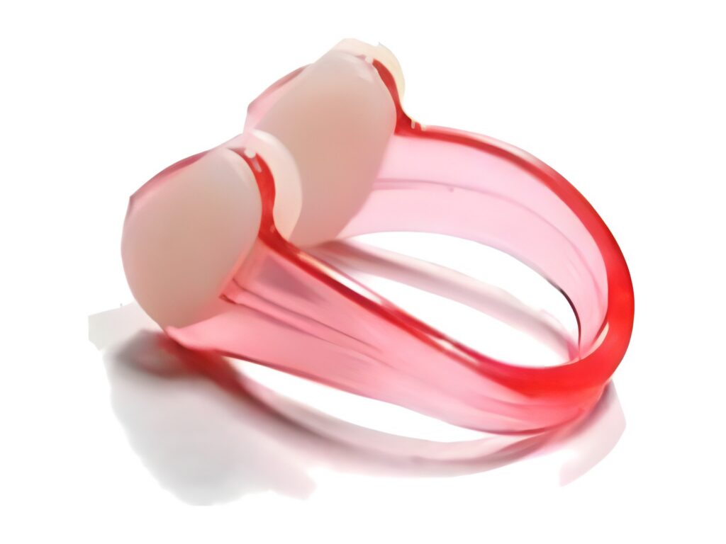 Pink nose clip
