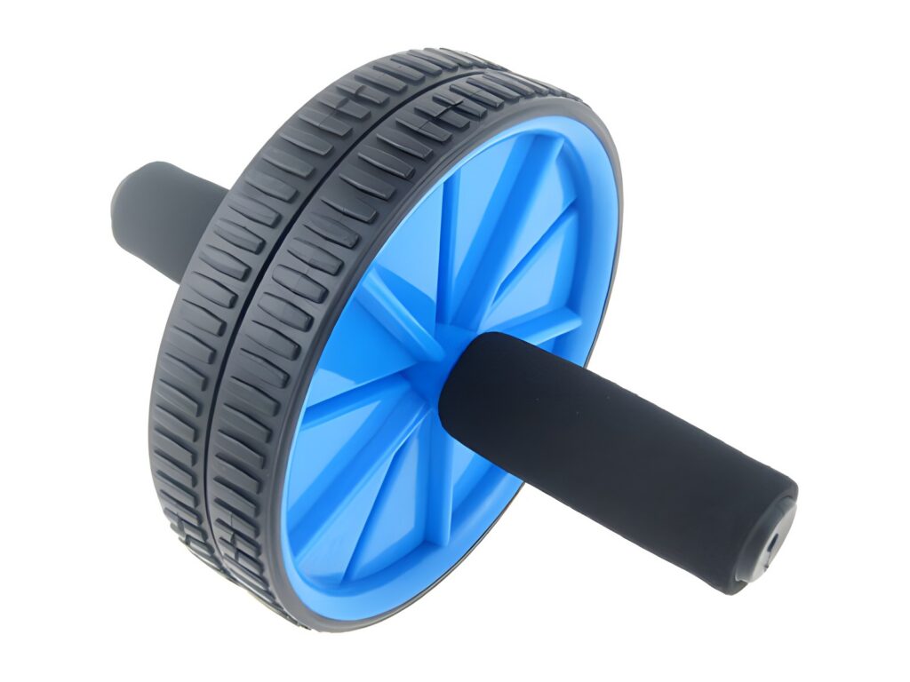 Blue ab roller wheel
